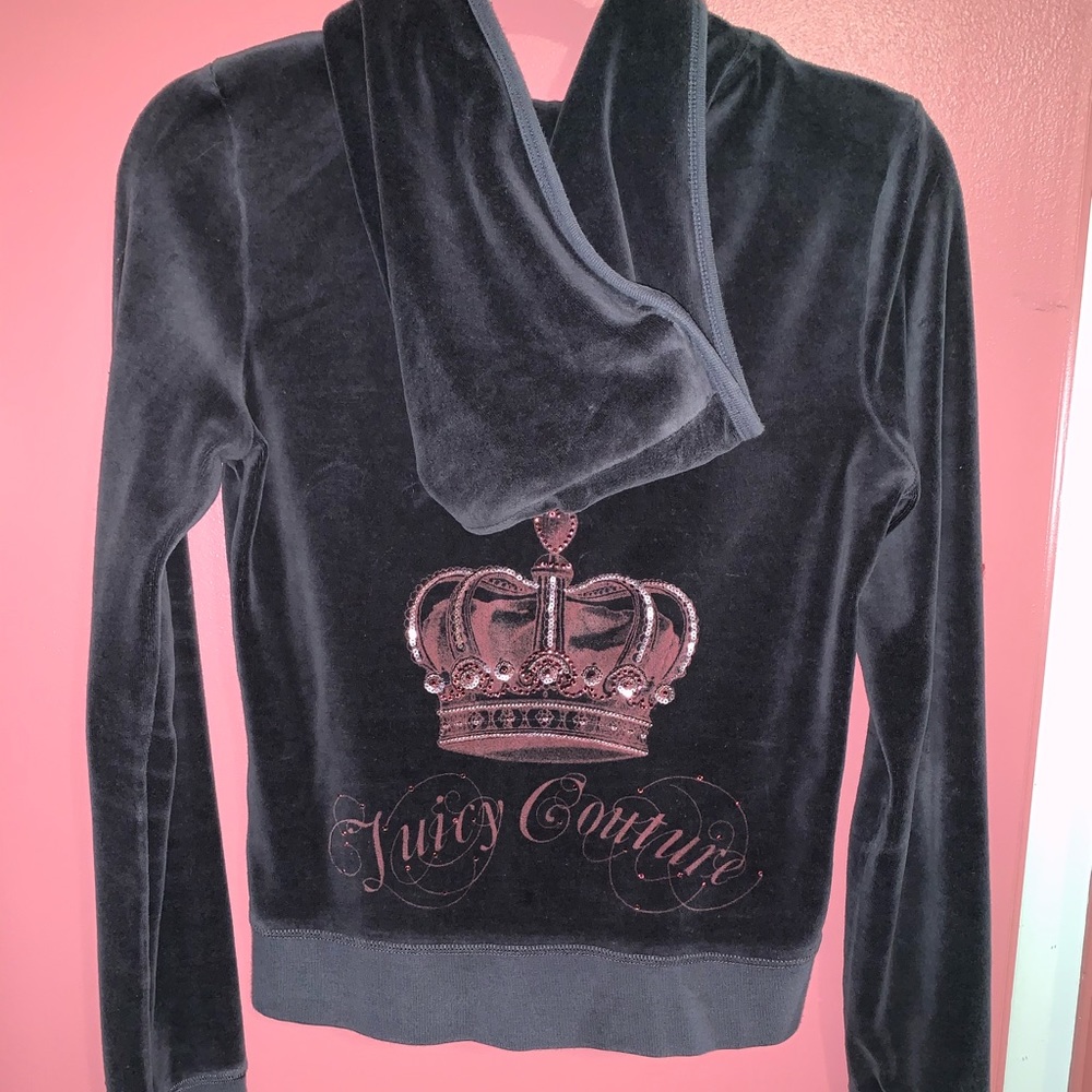 Juicy Couture Velvet Track Jacket